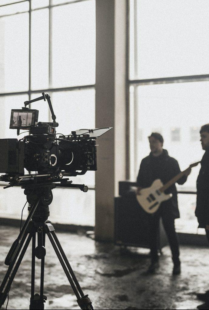 Optagelser til musikvideo